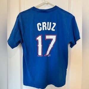 Kids Texas Rangers Nelson Cruz TShirt